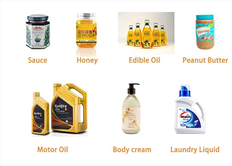 Avtomatski stroj za polnjenje paste za kuhanje olja, omake