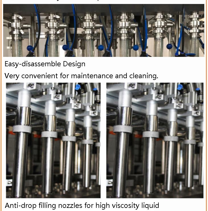 Poceni stroj za polnjenje medu za polnjenje medu