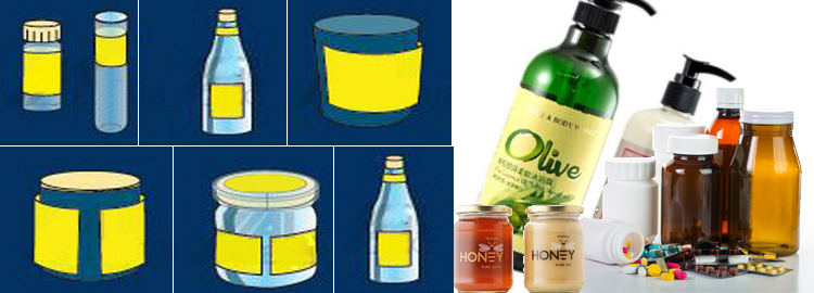 T Vertikalni avtomatski stroj za etiketiranje okrogle posode