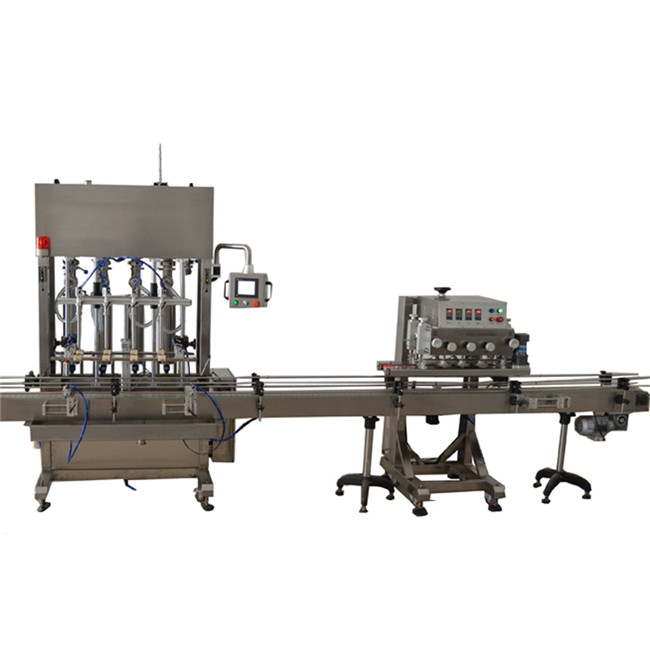 Avtomatska oprema za polnjenje tekočine 50 ml stroj za polnjenje medicinskega alkohola